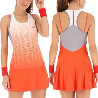 Lotto Top Ten Red Racerback Tennis Dress ~ Size Large 💛🍄 - Image 1 of 4