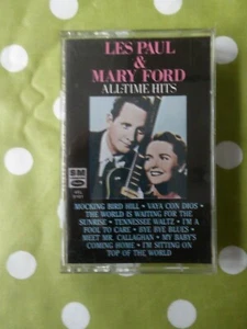 Les Paul & Mary Ford All Time Hits Cassette Capitol US import Excellent Con. - Picture 1 of 2