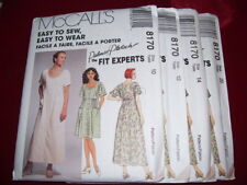 UNCIRCULATED 1996 McCALL'S #8170-LADIES LOOSE SCOOP NECKLINE DRESS PATTERN 10-20