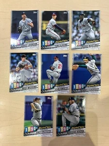 Lot of 8 - 2020 Topps Update Decades' Best 1990's Martinez, Johnson, Rivera ++ - Bild 1 von 2