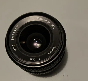 TOKINA EL 28mm F/1:2.8 Camera lens Taiwan & Japan With Sigma Case - Picture 1 of 10