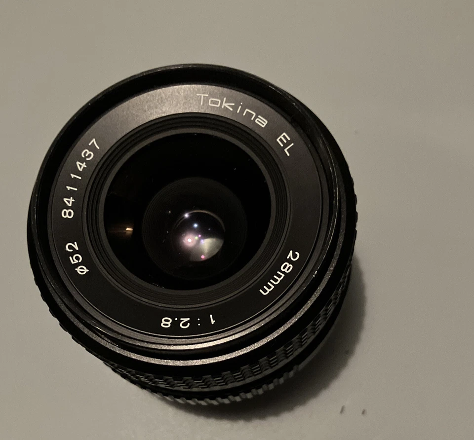 TOKINA EL 28mm F/1:2.8 Camera lens Taiwan & Japan With Sigma Case - Image 1 of 4