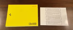 Manuale uso e manutenzione Ferrari 348 - USA spec 710/92 - Foto 1 di 3