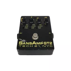 TECH21 SansAmp GT2 Amp Modeler Distortion Guitar effect pedal - Picture 1 of 9