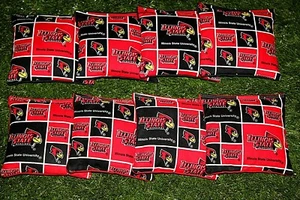 Cornhole Sitzsäcke 8er Set ACA Regulierungssäcke ILLINOIS STATE UNIVERSITY!! - Bild 1 von 2
