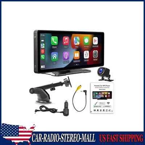 2K Wireless Carplay Android Auto Touch Screen Car Portable Radio 9.3 inch - Picture 1 of 12