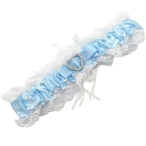 Wedding Garter Blue Garters Bride Wedding Garter Bridal Wedding Accessories - Picture 1 of 46