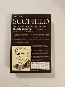 The Old Scofield® Study Bible, KJV, Classic Edition (1999, Leather, Facsimile... - Picture 1 of 8
