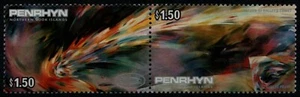 Penrhyn 1986 - Mi-Nr.o 439-440 ** - Estampillada sin montar o nunca montada - Espacio - Halley - Imagen 1 de 1