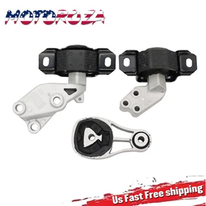 3Pcs For Smart Fortwo 451 2008-2015 Engine Motor & Transmission Mount Set - Picture 1 of 11