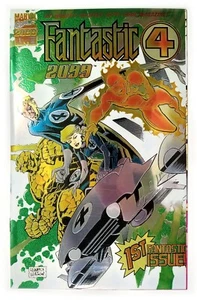 Fantastic Four 4 2099 #1 Wraparound Chromium CVR (1996) Marvel Comics - Picture 1 of 2