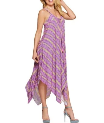 Jessica Simpson XL Traje de baño Vestido de encubrimiento Brillo Brillante Tulipán Pañuelo Dobladillo Foto 1 de 4