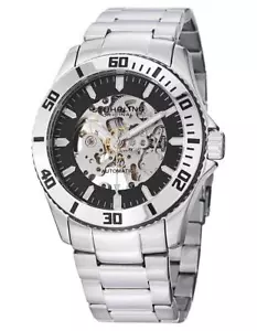Stuhrling 773 01 4 Regatta Antillen Automatik Skelett Zifferblatt Größenänderung Herrenuhr - Bild 1 von 4