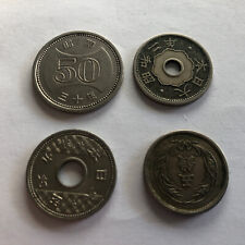 Paket 4 Münzen Japan REF69252
