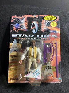 Star Trek Generations WORF. Conjunto siglo XIX. Juguetes Playmates. Precintado vintage - Imagen 1 de 8