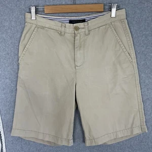 Tommy Hilfiger Shorts Mens 30 Brown Tan Chino Bermuda Casual Preppy Golf - Picture 1 of 11