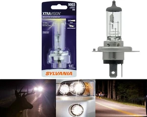 Sylvania Xtra Vision 9003 HB2 H4 60/55W One Bulb Head Light High Low Dual Beam - Picture 1 of 12