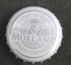 UK Beer Bottle Top Crown Cap - Morland Brewery - Suffolk (White Cap)