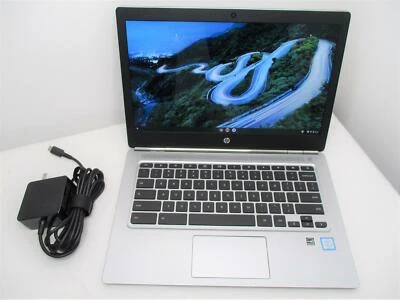 HP Chromebook 13 G1 13.3" QHD+ M5-6Y57 1.1Ghz 8GB 32GB Wi-Fi Bluetooth Cámara Web Foto 1 de 4