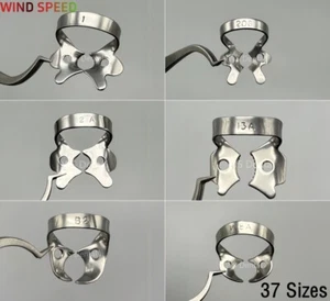 Abrazaderas dentales de goma abrazadera de endodoncia instrumentos quirúrgicos abrazadera de acero inoxidable - Imagen 1 de 55