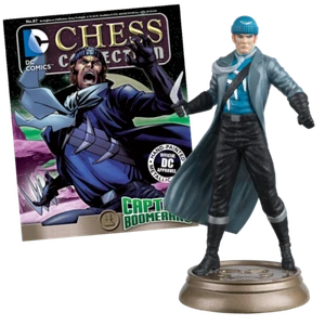 EAGLEMOSS DC SCACCHI COLLECTION NUMERO 87 CAPTAIN BOOMERANG PEDINA NERA - NUOVA SIGILLATA - Foto 1 di 1