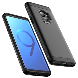 JETech Heavy Shockproof Case for Samsung Galaxy S9, Dual Layer Rugged Cover - Picture 1 of 22