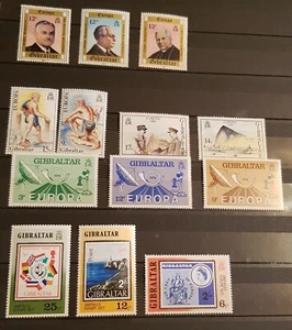 GIBRALTAR EUROPA 5 SETS MNH - Picture 1 of 1