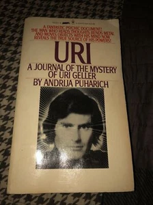 Uri A Journal of the Mystery of Uri Geller by Andrija Puharich 1975 Paperback - Picture 1 of 7
