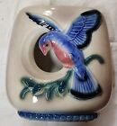 Vintage Royal Copley Pottery Vase Blue Bird