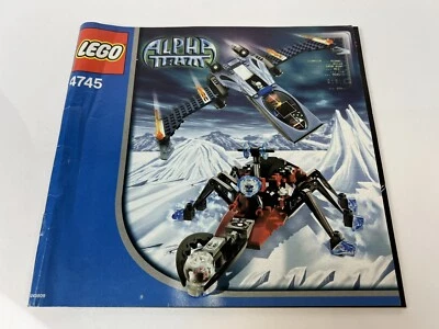 LEGO 4745 Alpha Team - Instruction Manual Only - Image 1 of 2