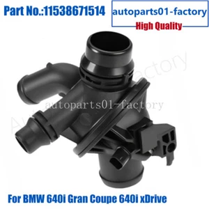 11538671514 New Coolant Thermostat For BMW 640i Gran Coupe 640i xDrive - Picture 1 of 5