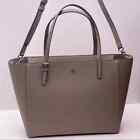 NWT! TORY BURCH EMERSON SMALL TOP ZIP LEATHER TOTE SHOULDER BAG