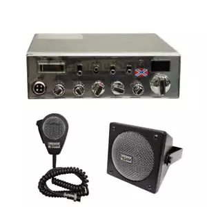 General 10 Meter CB Radio, DRX-9010 External Speaker, DRX-6560 4 Pin Mic, Combo - Picture 1 of 12