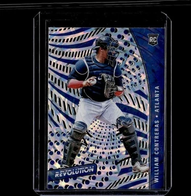 2021 Panini Chronicles #59 William Contreras Revolution Fractal - Image 1 of 2