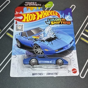 Hot Wheels 2025 Color Shifters x Transformers 1980 Corvette - Autobot Tracks - Picture 1 of 5