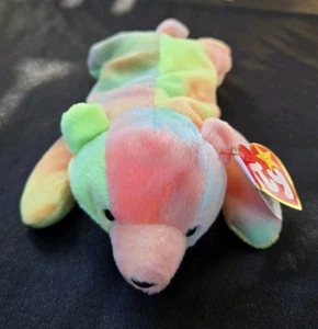 Sammy Bear Ty Beanie Baby RARE 1998/99 Mismatched Tags(98&99)+Gosport Mispelled - Bild 1 von 12