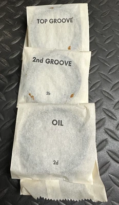 Grant Piston Ring Set  (030) - 1265 - 030 - For Opel Kadett 1.1L 1966-1971 - Image 1 of 3