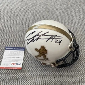CHARLES WOODSON autographed signed Heisman trophy mini helmet PSA Z59187 - Picture 1 of 7