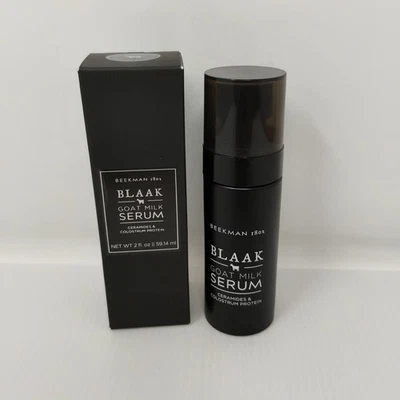 Beekman BLAAK Goat Milk SERUM 2 oz Intense Hydration w Ceramides & Colostrum - Image 1 of 4