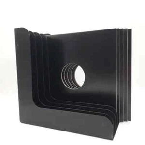 Vinyl LP-Winkel, 70er Jahre für ca. 40 LPs, in schwarz - Picture 1 of 1