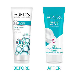 2x PONDS Face Wash Pimple Clear Foam Facial Wash 100 gram