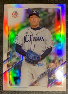 2021 Topps Chrome - NPB Baseball - #3 Tatsushi Masuda - Saitama Seibu Lions