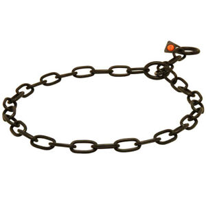 Dog Chain Black Stainless Steel Dog Chain 60cm x 3mm