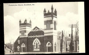 Presbyterian Church Brookfield MO Missouri Postcard No 12 - Picture 1 of 1