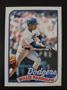 Willie Randolph - Los Angeles Dodgers - 1989 Topps Traded Baseball Card #100T