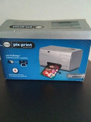 Disney Pix Print P250 Lexmark Portable Photo Printer New Open Box Powers Up - Image 1 of 4