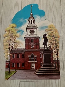 Lot of 6 Beistle die cut historic patriotic figures great for teachers classroom - Picture 1 of 18