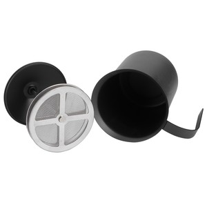 (400CC)Foam Maker Ergonomic Design Comfortable Grip Double Mesh Milk Foamer