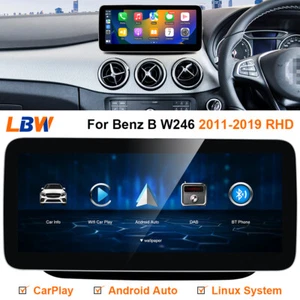 Navegación Carplay inalámbrica con pantalla Linux de 10,25"" para Benz B W246 2011-19 RHD - Imagen 1 de 12