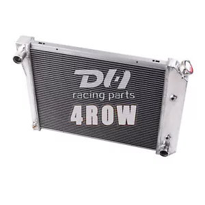 Radiador de aluminio de 4 filas para 68-74 Chevy Nova/68-82 Camaro/68-73 Chevelle/68-85 Impala - Imagen 1 de 14